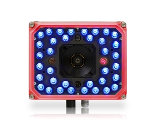 Matrix 320 ~ Front facing, red front, 36 blue LEDS, 1 red lite